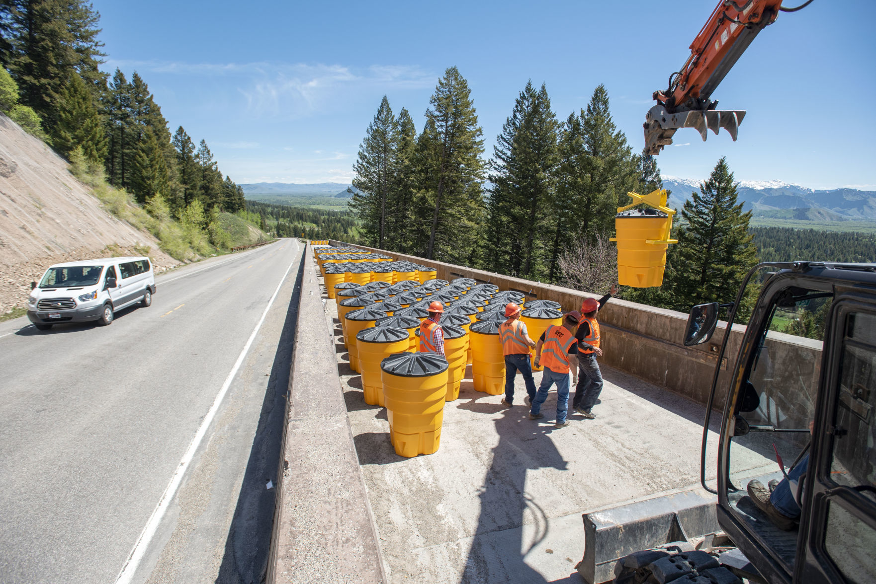 Teton Pass barrel array